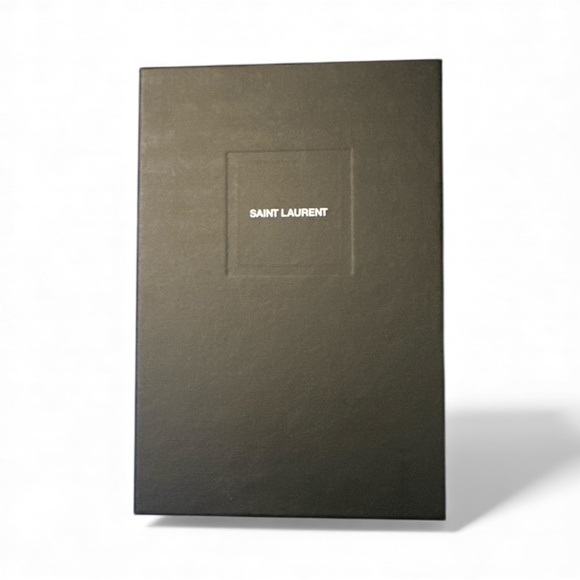 Saint Laurent Patent Leather Penny Loafers — Black — Size 36 - Picture 3 of 9